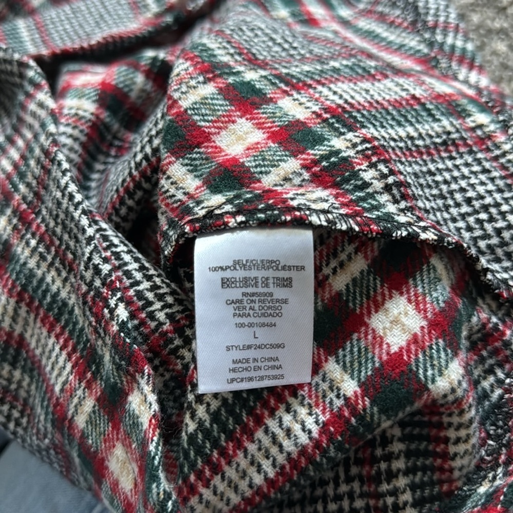 Girls Plaid Jumper Dress - Picture 6 of 6